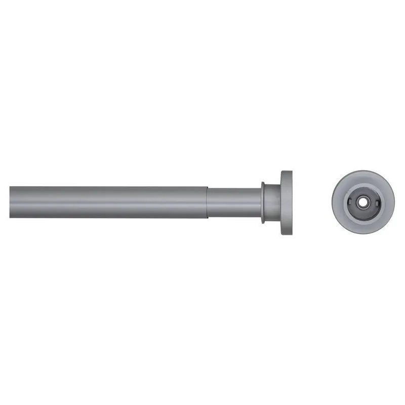 Sealskin Seallux douchegordijnstang 125-220cm RVS mat aluminium
