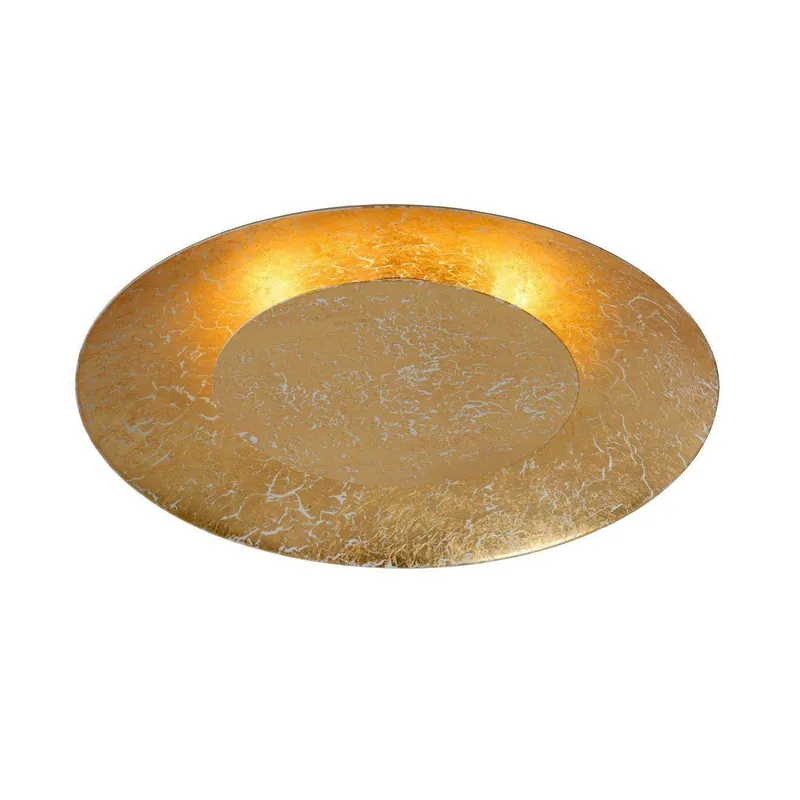 Lucide plafonniere Foskal LED Ø34,5cm 12W messing