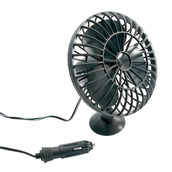 Carpoint Ventilator + zuignap 12V.