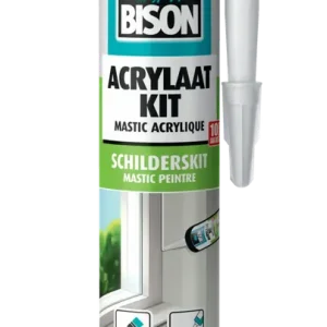Bison acrylaatkit wit 310ml