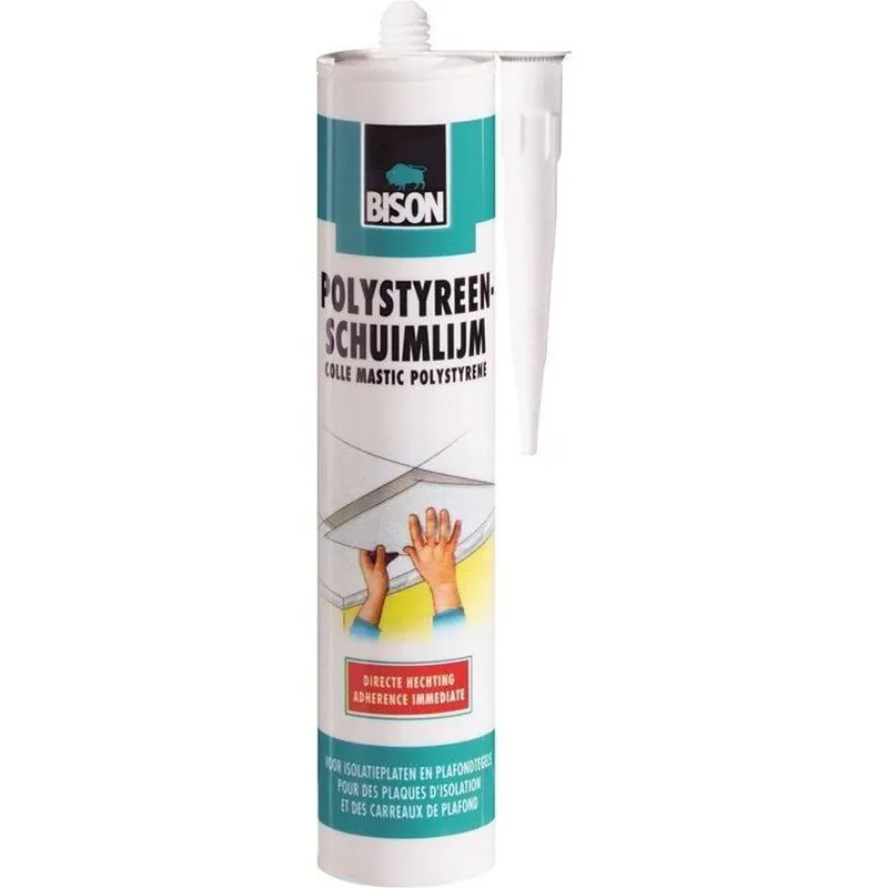 Bison polystyreenschuimlijm 440g