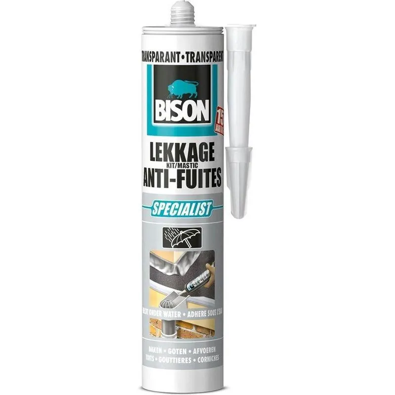 Bison lekkagekit 300 ml. transparant