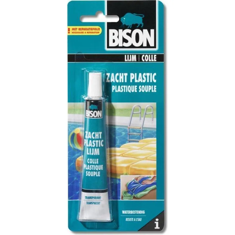 Bison plastic lijm zacht 25ml