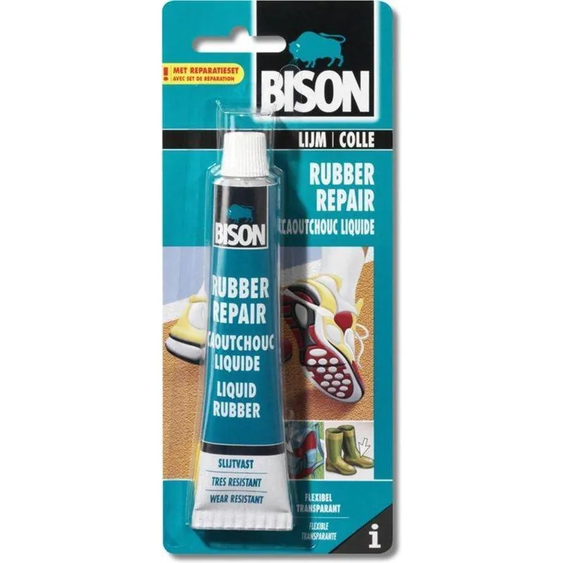 Bison Rubber Repair reparatiepasta 50ml