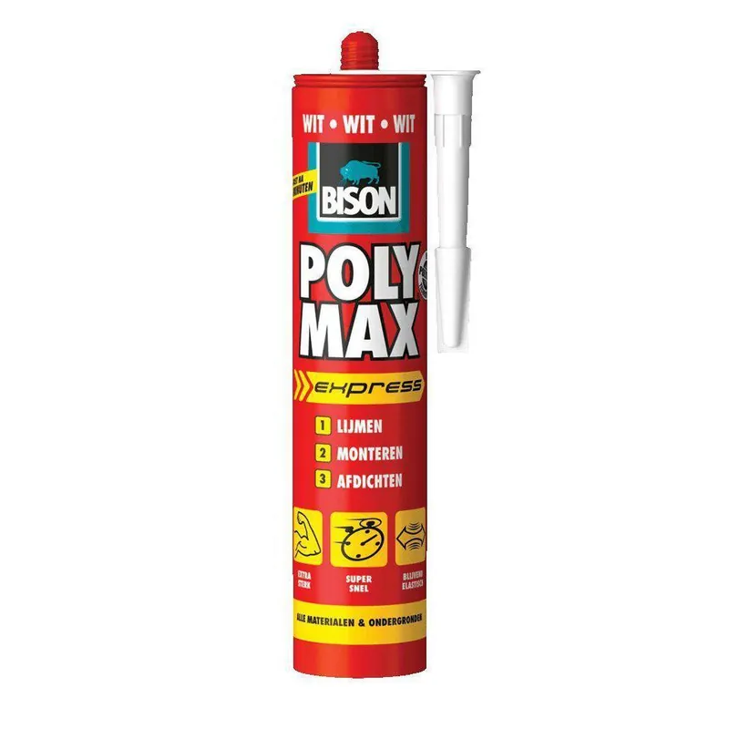 Bison Poly Max Express wit 425g