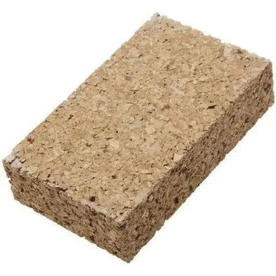 SAM schuurblok kurk 10x6x2,5cm