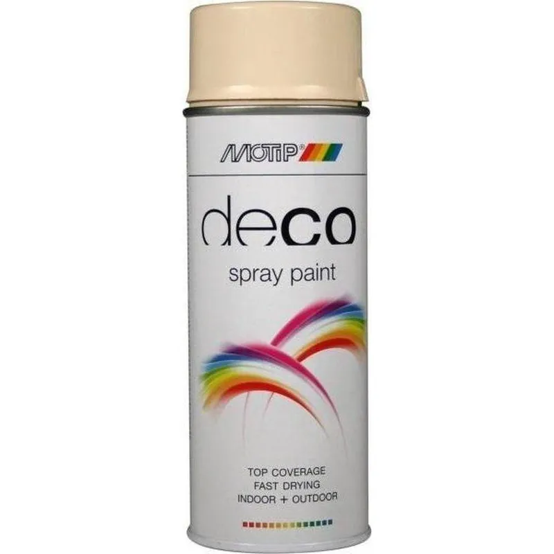 MoTip Deco hoogglans RAL1015 ivoorwit 400ml