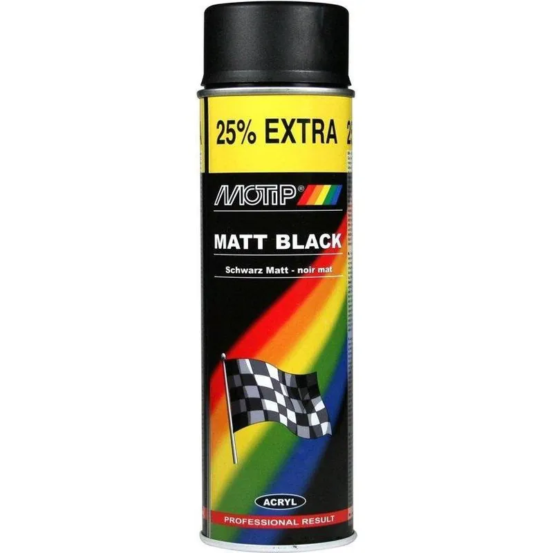 MoTip Rallye matzwart 400 ml 4006