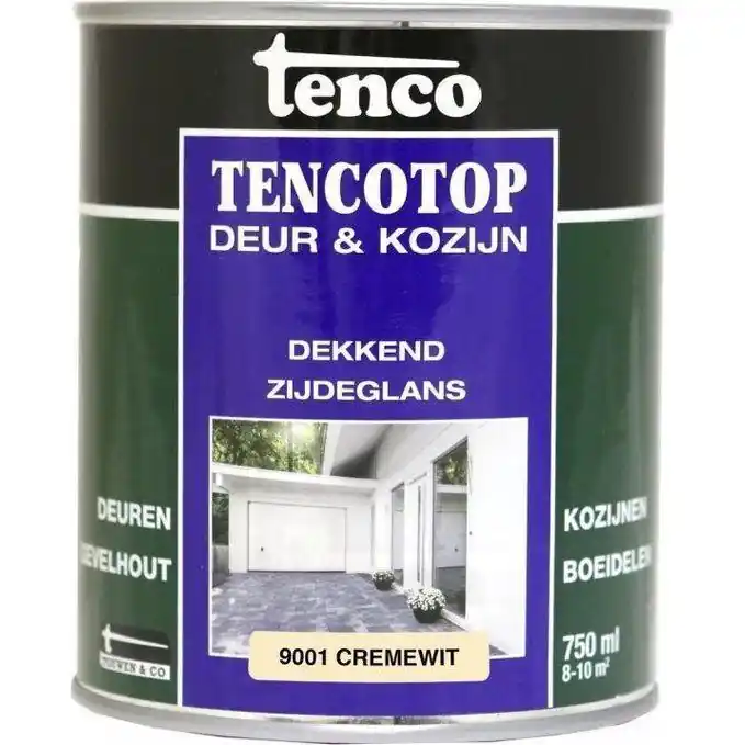 Tenco Top dekkend zijdeglans 9001 250 ml.