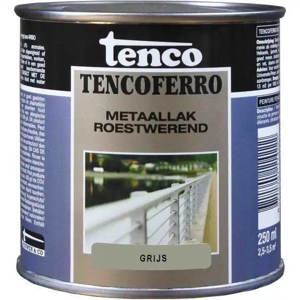 Tenco Ferro metaallak 405 grijs 250ml