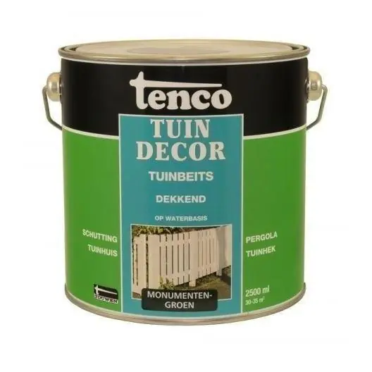 Tenco Tuindeco dekkend monumenten groen 2,5 liter