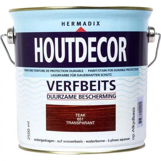 Hermadix houtdecor 651 teak 2,5 liter