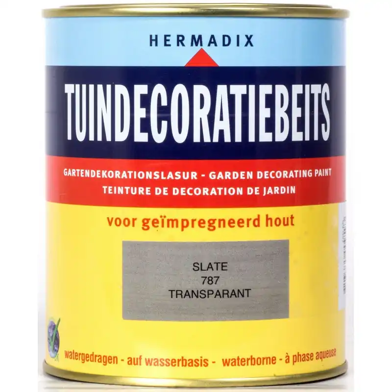 Hermadix tuindecoratiebeits 787 slate 750 ml