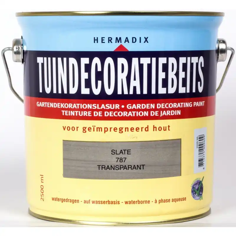 Hermadix tuindecoratiebeits 787 slate 2,5 liter