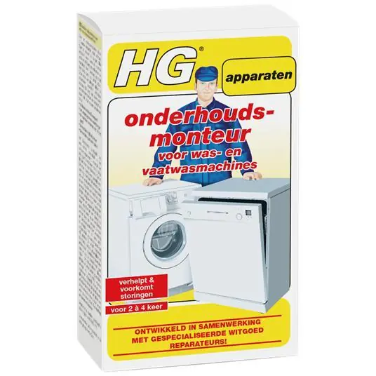 HG onderhoudsmonteur was- & vaatwasmachine 200 ml