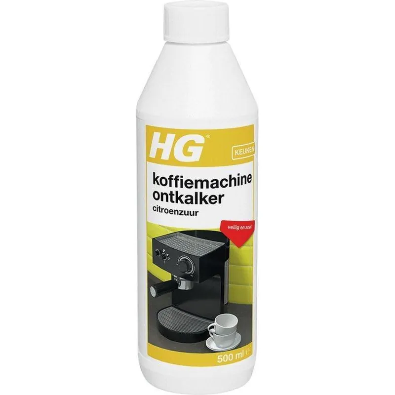HG ontkalker espresso & pad citroenzuur 500 ml