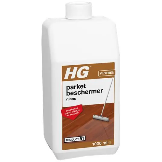 HG parket beschermfilm met glans 1 ltr.