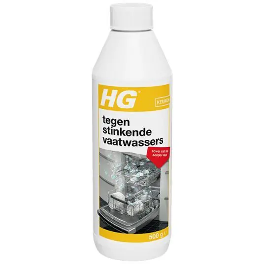 HG tegen stinkende vaatwasser 500 gr.