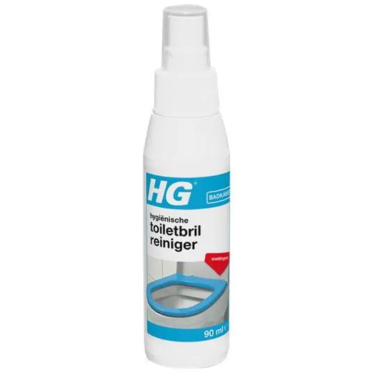 HG hygiënische toiletbril snel reiniger 90 ml.