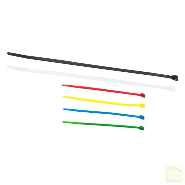 Bundelband tiewraps 100 x 2.5 mm, 200 x 3.6 mm assorti (300 stuks)