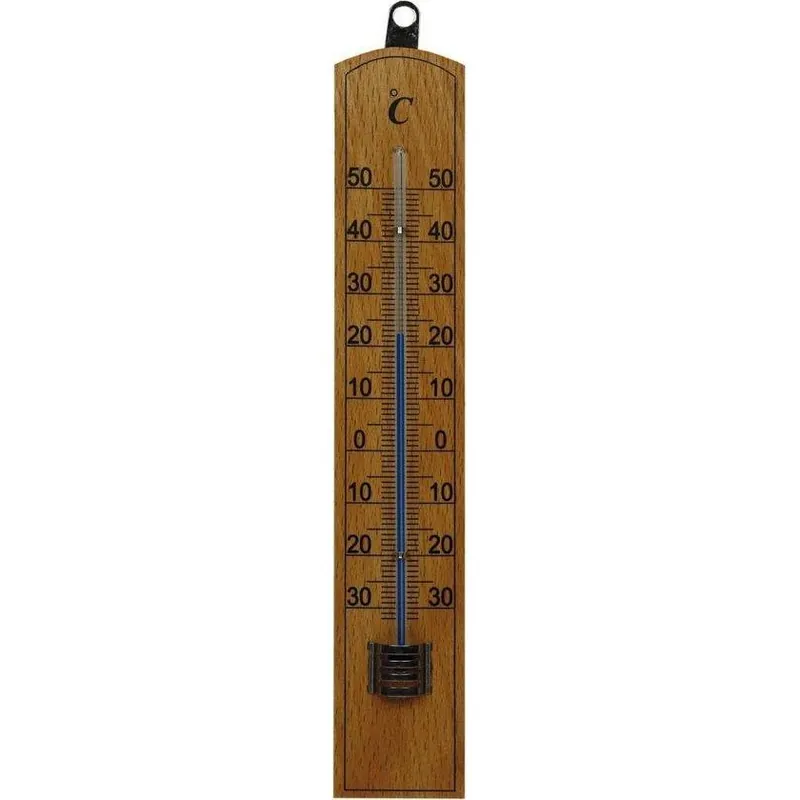 Thermometer hout 20 cm.