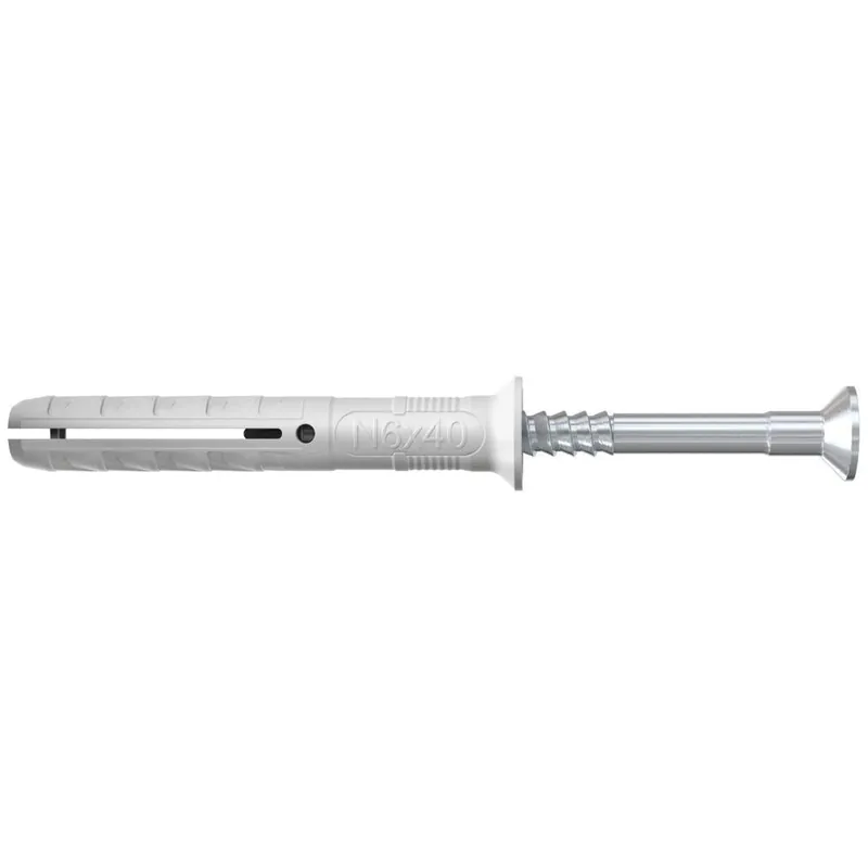 fischer nagelplug N 5x50/25 S met verzonken kop (100 stuks)