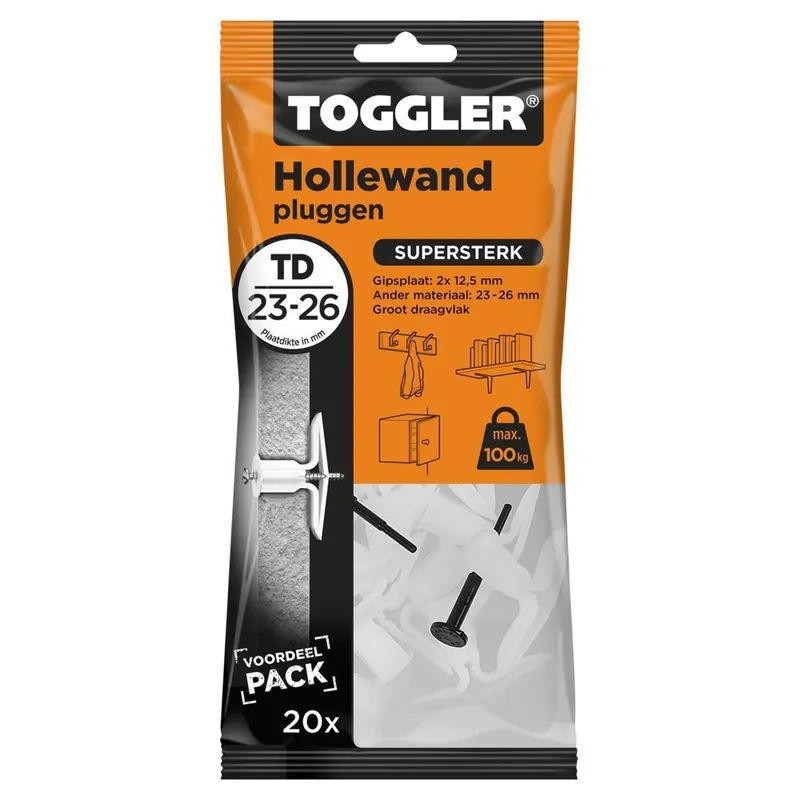 Toggler hollewand plug TD (20 st.)