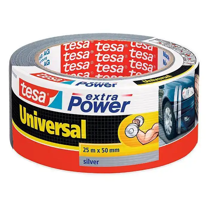 Tesa Extra Power Universal 50 mm x 25 meter grijs