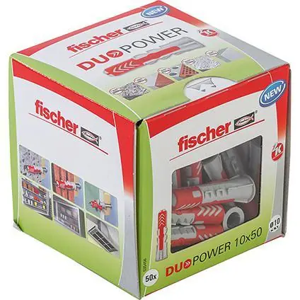 Fischer DUOPOWER 6x50 100 stuks