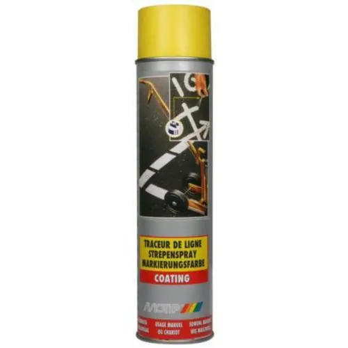 MoTip strepenspray 600 ml. geel 000223