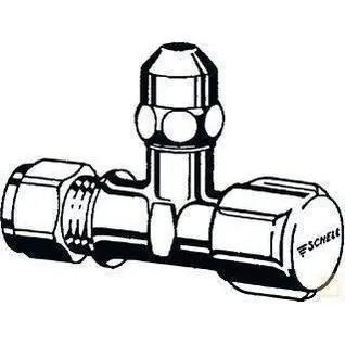 Schell hoekstopkraan Comfort 15x10mm knel
