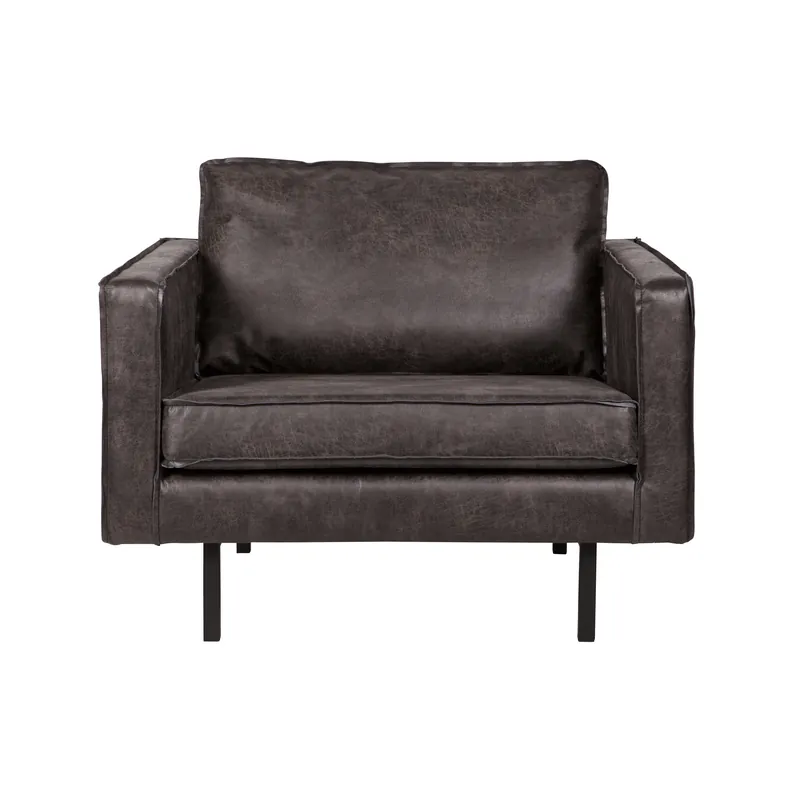 BePureHome Rodeo fauteuil zwart