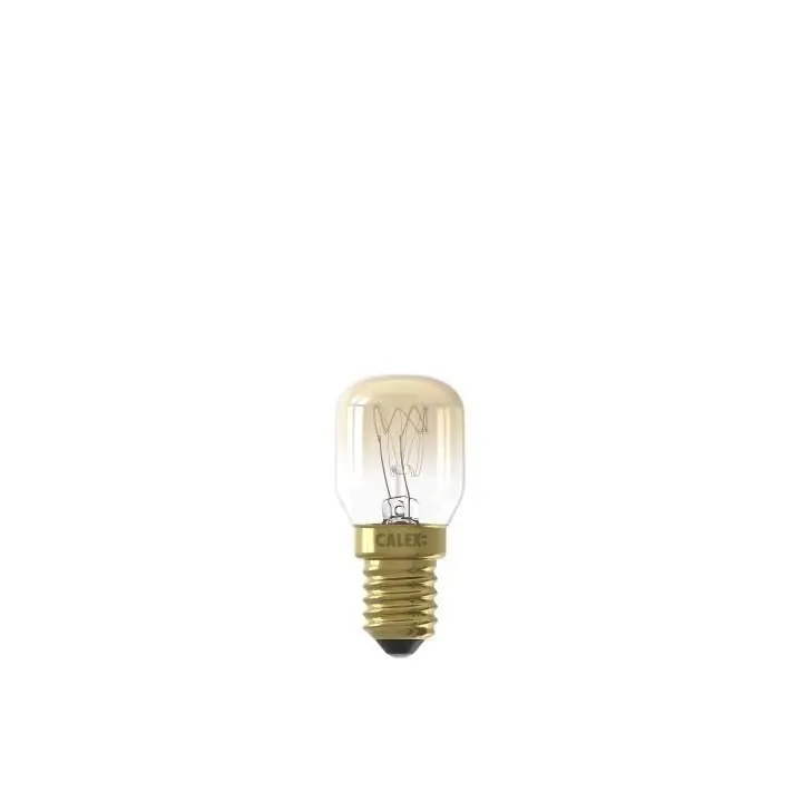 CALEX ovenlamp 220-240V 15W E14 300°C T22 energy label E