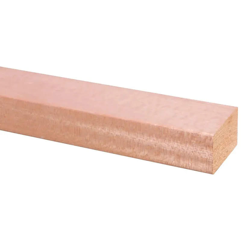 Schaaflat hardhout 44x68mm 240cm