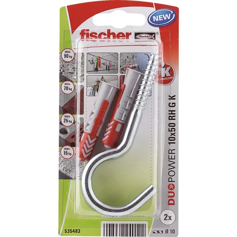 Fischer DUOPOWER 10x50 met grote haak