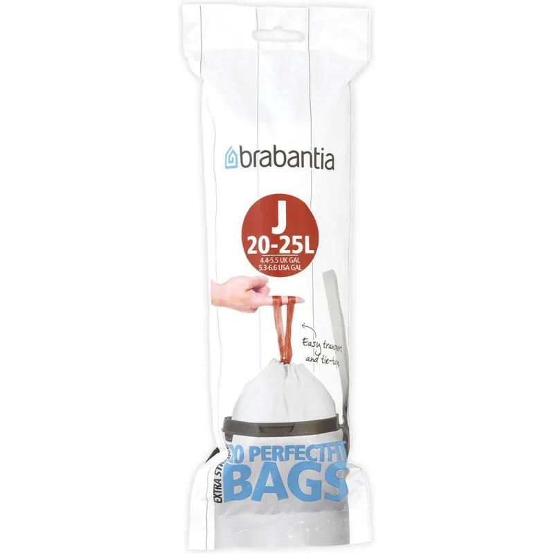 Brabantia PerfectFit afvalzakken Code J 20-25 ltr. 20 st.