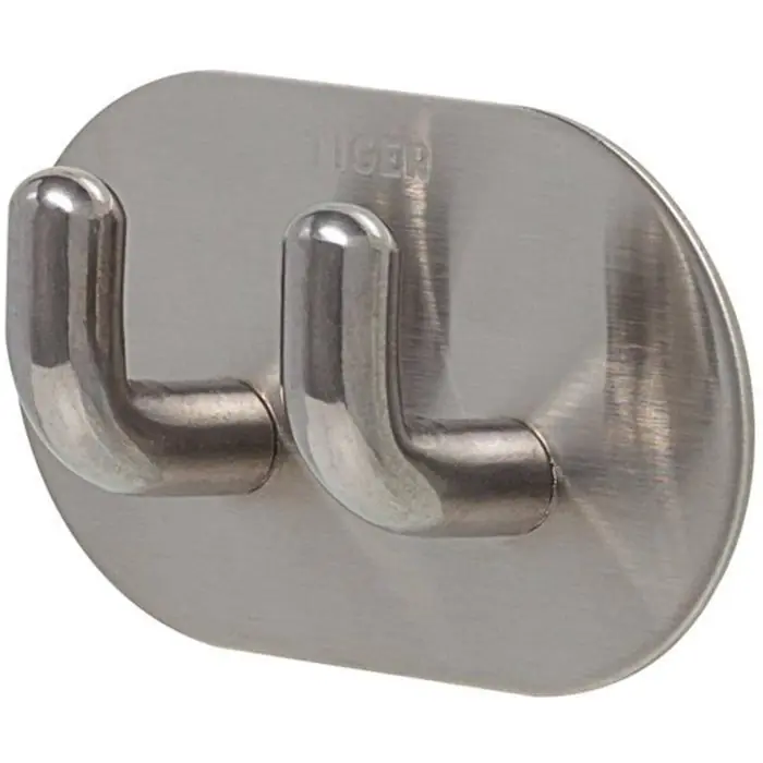 Tiger haak Rondo Double RVS geborsteld