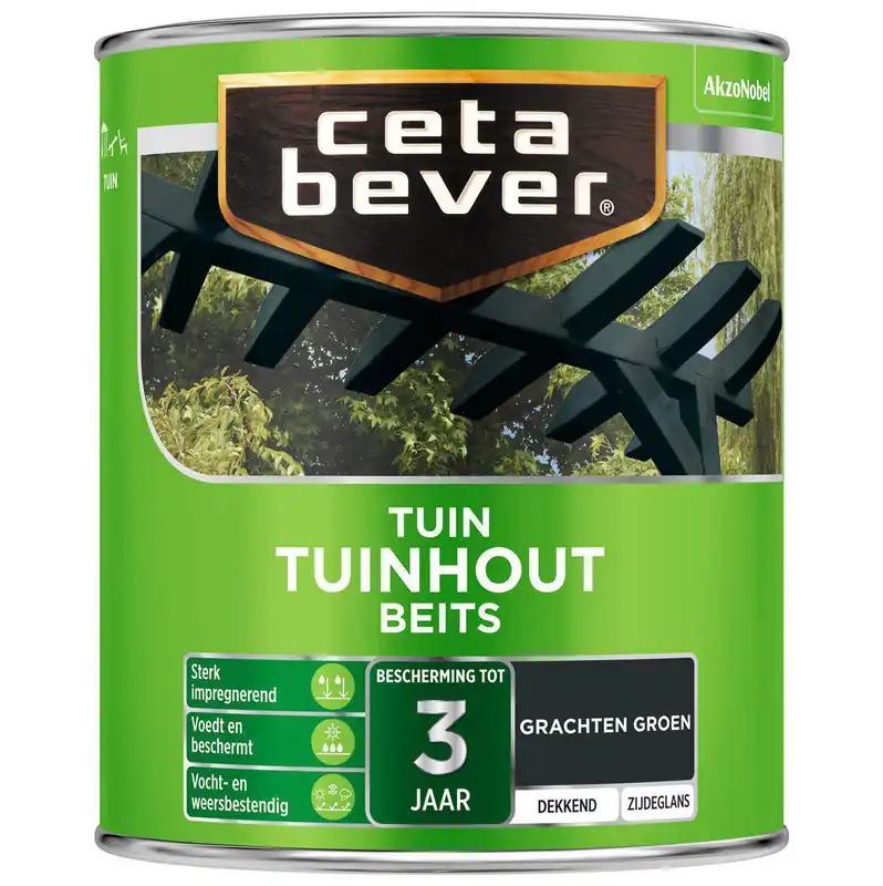 Ceta Bever tuinhoutbeits 650 grachtengroen 750 ml.