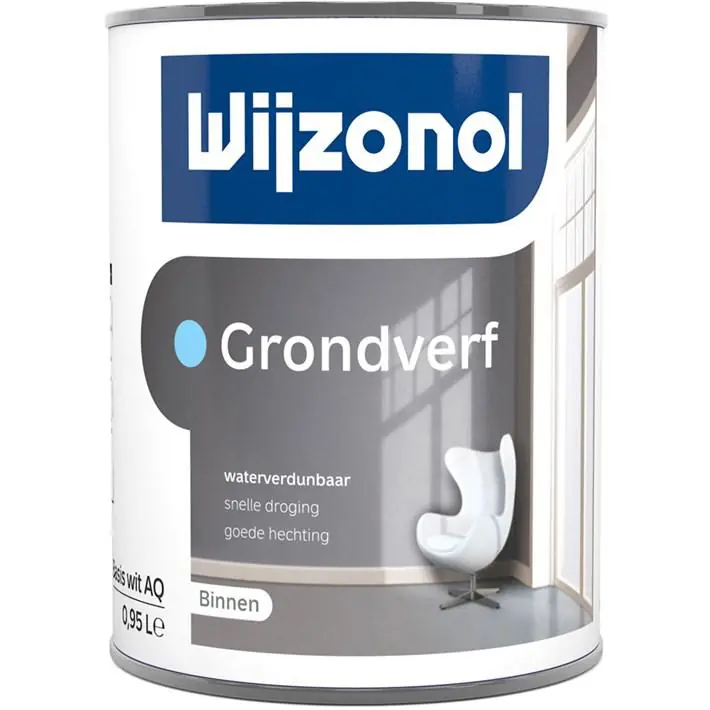 Wijzonol Int grondverf AQ Btr 450ml