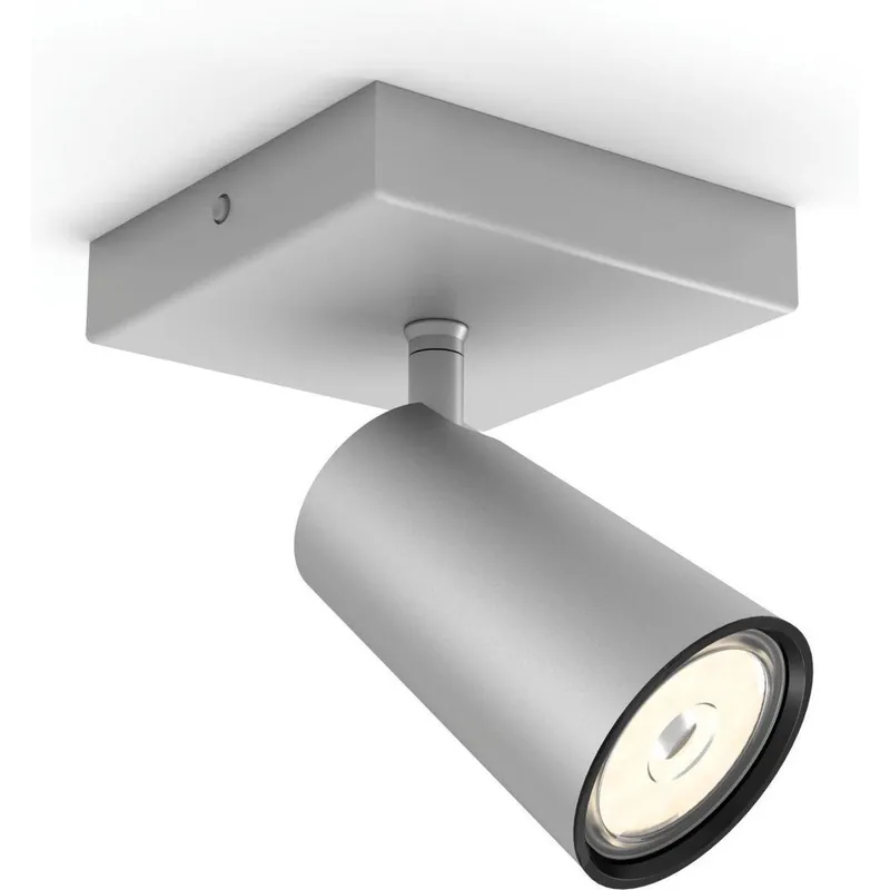 Opbouwspot Philips Paisley aluminium 1xnw 230V