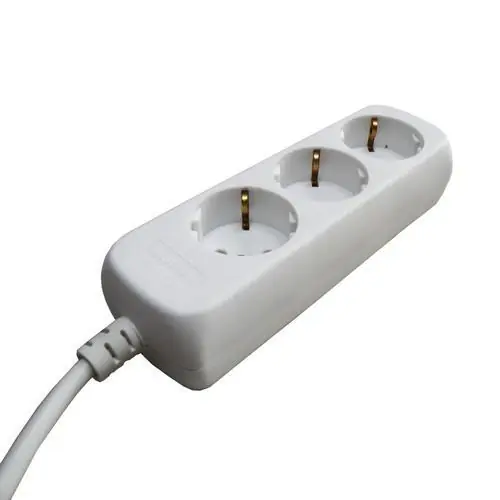 Stekkerdoos 3V +RA 3 meter 3x1.5mm²