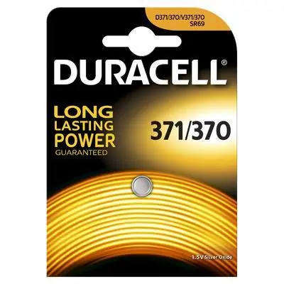 Duracell Silver Oxide D371 (1 stuk)