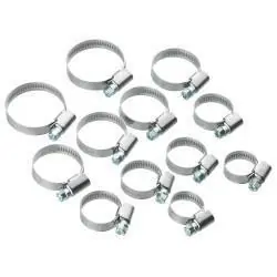 Slangklemset RVS MIX 12 st.