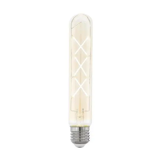 LED E27 T30 4W ZIGZAG amber 2200K