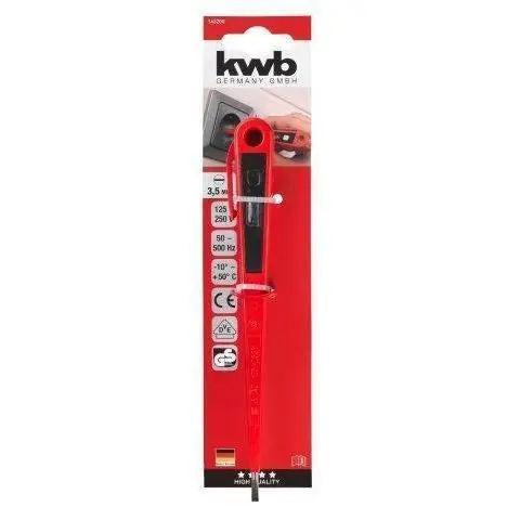 KWB Spanningszoeker CE-TUEV 3,8mm 190mm
