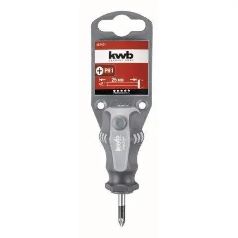 KWB Stubby schroevendraaier PZ1 x 25mm
