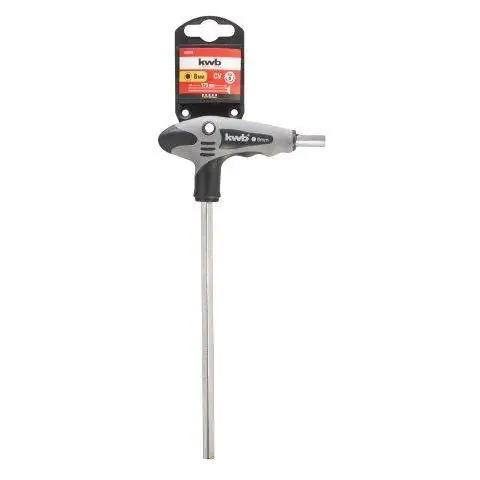 KWB Schroevendraaier T-Greep 6-Kant 8mm