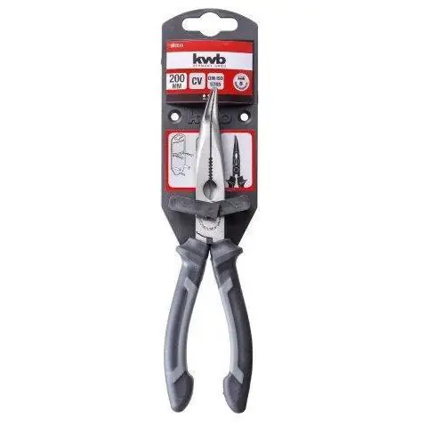 KWB telefoontang gebogen 200mm