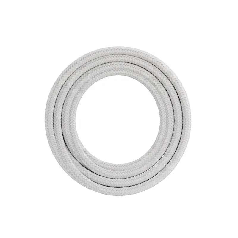 CALEX textiel omwikkelde kabel 2x0,75qmm 3 mtr. white, max.250V-60W