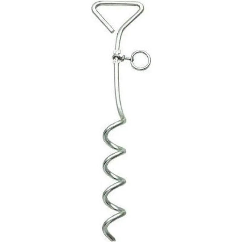 Hondenstik/ aanlegspiraal, 42cm -MM